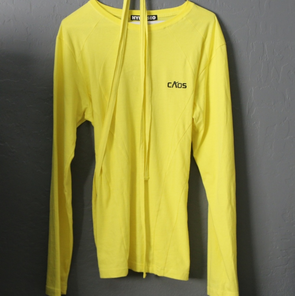 ❌SOLD❌ Hyein Seo FW17 Neon Yellow Corset Tee